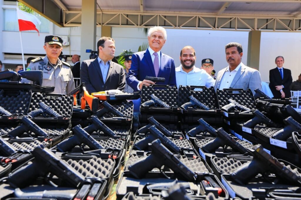 Caiado intensifica divulgação de dados sobre Segurança e Rebate Discurso de Mabel Sobre Violência em Goiânia