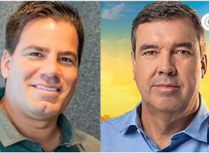 Capitão Contar e Eduardo Riedel/Foto: Reprodução Poder 360